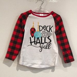 Little Girls Toddler Kids Christmas Tree Decorations Snowflake Girl Top Holiday